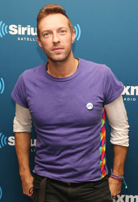 Chris Martin - SiriusXM Studios in New York 11/24/2015