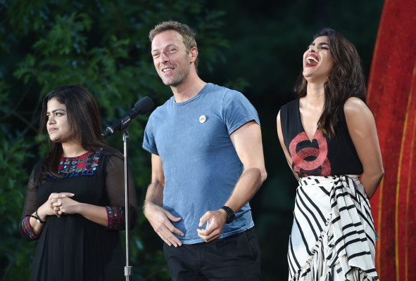 Chris Martin at Global Citizen Festival