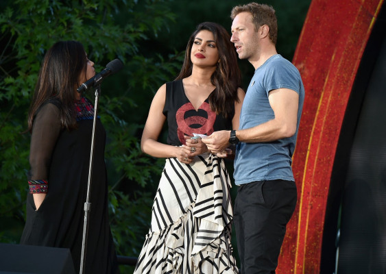 Chris Martin at Global Citizen Festival