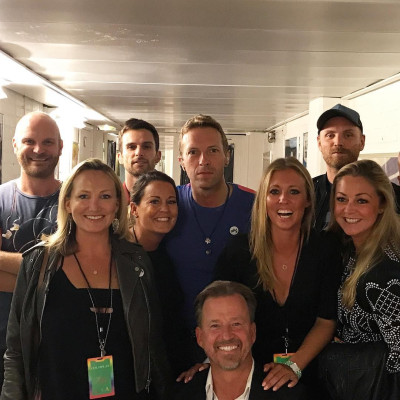 Chris Martin in Gothenburg, Sweden 06/25/2017