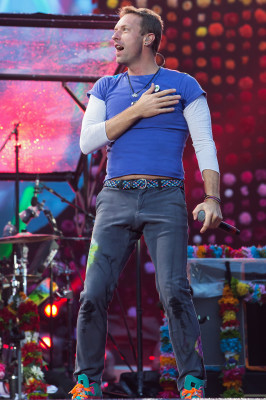Chris Martin in Gothenburg, Sweden 06/25/2017