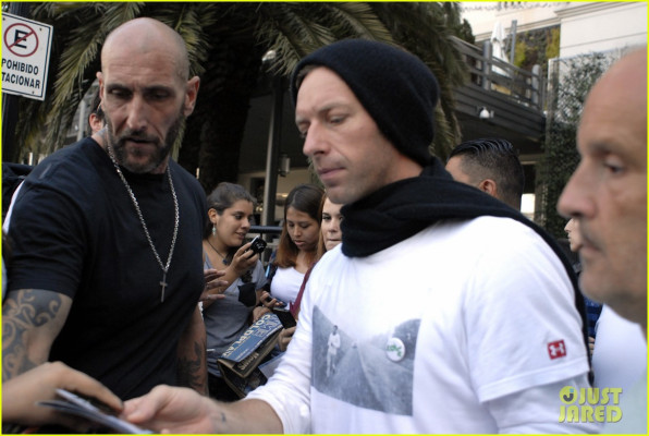 Chris Martin in Buenos Aires 03/29/2016