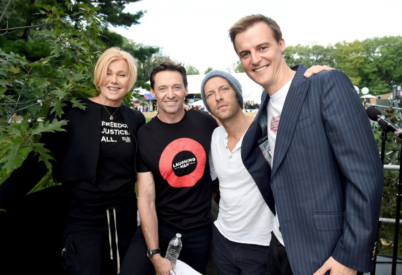 Chris Martin - Global Citizen Festival in New York 09/29/2018