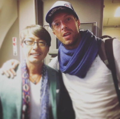 Chris Martin at Singapore 04/01/2017