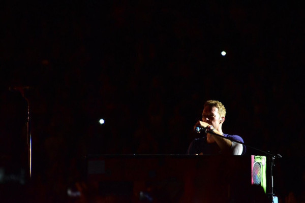 Chris Martin in La Plata, Argentine 03/31/2016