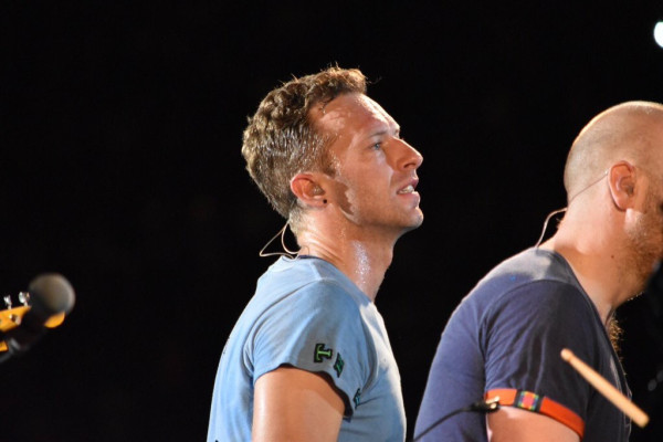 Chris Martin in La Plata, Argentine 03/31/2016