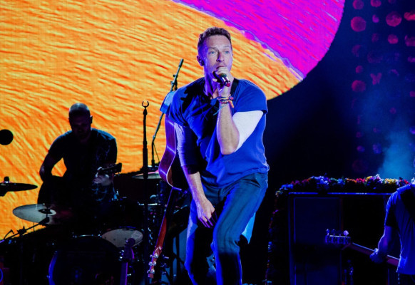 Chris Martin in La Plata, Argentine 03/31/2016