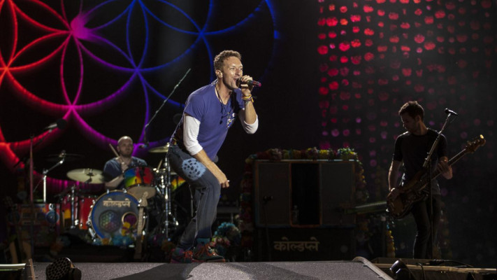 Chris Martin in La Plata, Argentine 03/31/2016
