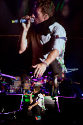 Chris Martin in La Plata, Argentine 03/31/2016