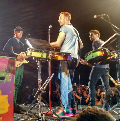 Chris Martin in La Plata, Argentine 03/31/2016