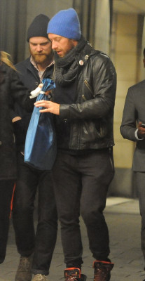Chris Martin in London March 2018