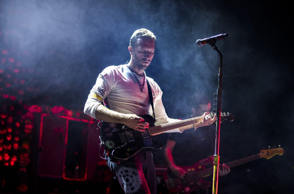 Chris Martin - Coldplay Perform At London Palladium