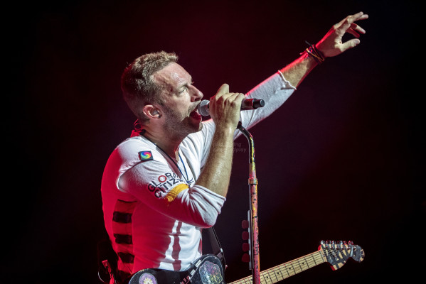 Chris Martin - Coldplay Perform At London Palladium