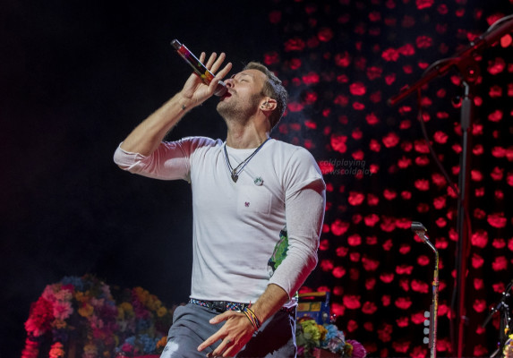 Chris Martin - Coldplay Perform At London Palladium
