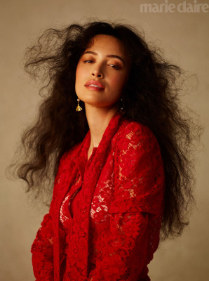 Christian Serratos-Marie Claire US 2020