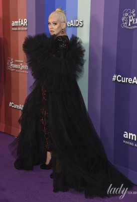 Christina Aguilera - amfAR Gala in Los Angeles 10/10/2019