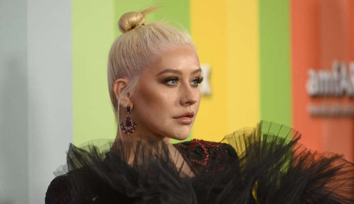 Christina Aguilera - amfAR Gala in Los Angeles 10/10/2019