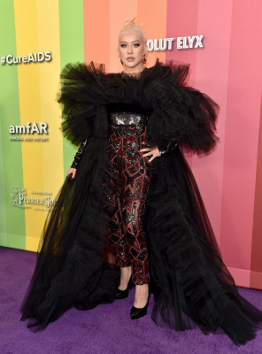 Christina Aguilera - amfAR Gala in Los Angeles 10/10/2019