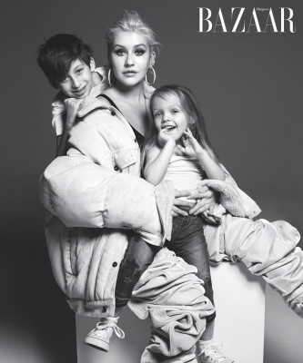 Christina Aguilera - Harpers Bazaar September 2018