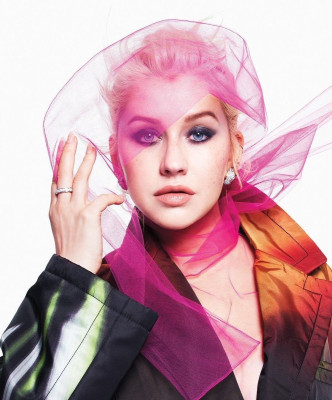 Christina Aguilera - Harpers Bazaar September 2018