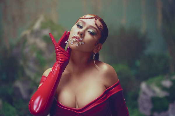 Christina Aguilera by Zoe Rain for Music Video &#039;Santo&#039; (2022)