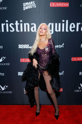 Christina Aguilera – at 25th Album Anniversary Event in West Hollywood