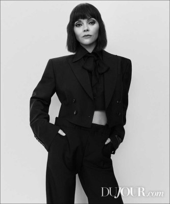 Christina Ricci for DUJOUR MAGAZINE