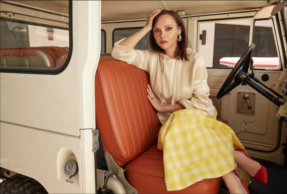 Christina Ricci for La Ligne