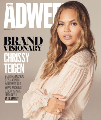 CHRISSY TEIGEN in Adweek Magazine, November 2019