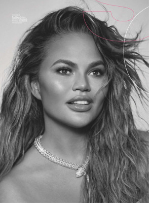 CHRISSY TEIGEN in Glamour Magazine, UK March 2020