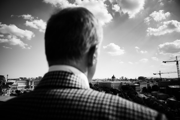 Christoph Waltz by Peter Rigaud for Max Magazine // Winter 2020