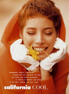 Christy Turlington ~ US Harper&#039;s Bazaar July 1990 by Mathew Rolston