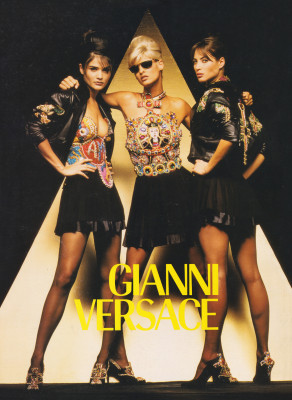 Christy Turlington for Versace book Vanitas