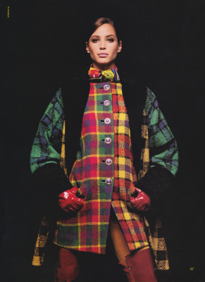 Christy Turlington for Versace book Vanitas