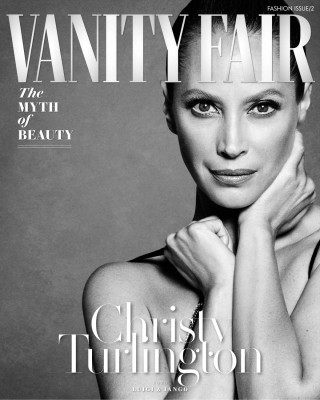 Christy Turlington for Vanity Fair Italy, October 2023