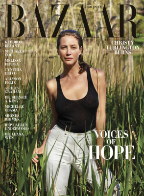 CHRISTY TURLINGTON in Harper’s Bazaar Magazine, Summer 2020 Issue