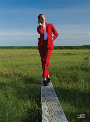 CHRISTY TURLINGTON in Instyle Magazine, August 2020