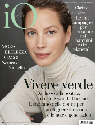 CHRISTY TURLINGTON in Io Donna Del Corriere Della Sera, November 2019