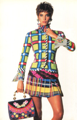 Christy Turlington for Versace