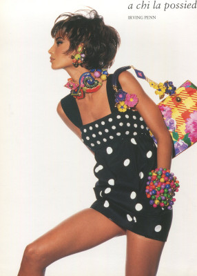 Christy Turlington for Versace
