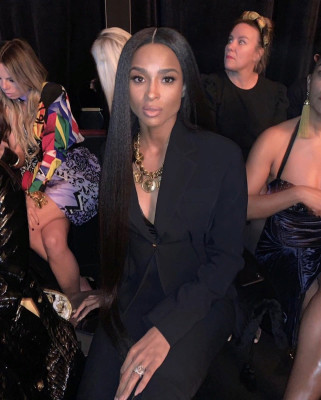 Ciara - Versace Pre-Fall 2019 Show in New York 12/02/2018