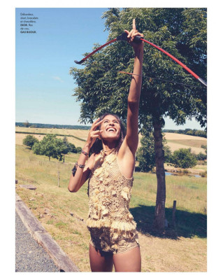 CINDY BRUNA in Elle Magazine, France June 2020