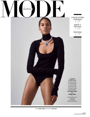 LEILA BEKHTI in Madame Figaro Magazine, November 2019