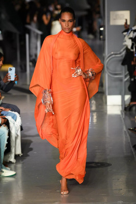 Cindy Bruna for LaQuan Smith SPRING 2023 READY-TO-WEAR