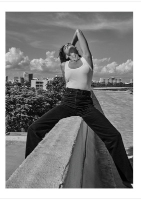 Cindy Crawford for Elbazin Magazine March 2025 by Simon Upton