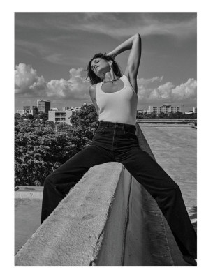 Cindy Crawford for Elbazin Magazine March 2025 by Simon Upton