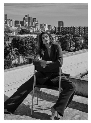 Cindy Crawford for Elbazin Magazine March 2025 by Simon Upton