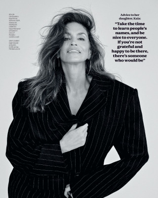Cindy Crawford for Evening Standard Magazine 11/03/23