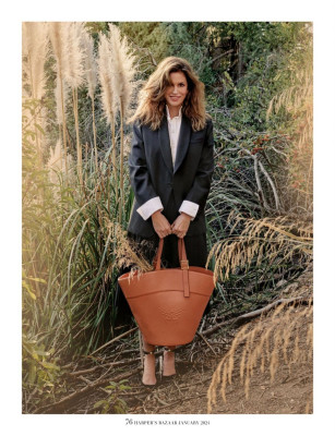 Cindy Crawford - Harper’s Bazaar Singapore, January 2024
