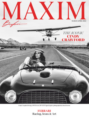 Cindy Crawford ~ Maxim USA March 2025 by  David Yarrow